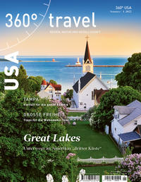 Vorderes Coverbild 360° USA - Ausgabe Sommer 1/2022