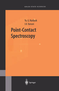 Vorderes Coverbild Point-Contact Spectroscopy