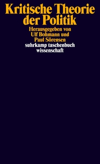 Vorderes Coverbild Kritische Theorie der Politik