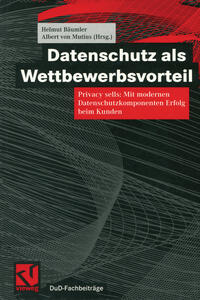 Vorderes Coverbild Datenschutz als Wettbewerbsvorteil