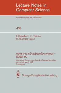 Vorderes Coverbild Advances in Database Technology - EDBT '90