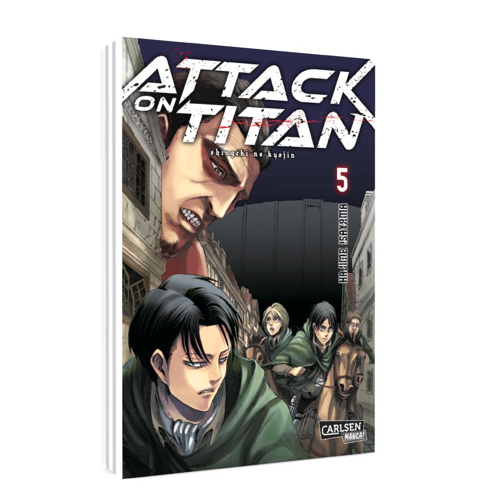 Beispielinhalt (Bild) Attack on Titan 5