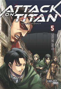 Vorderes Coverbild Attack on Titan 5