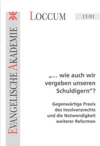 Vorderes Coverbild ... wie auch wir vergeben unseren Schuldigern?