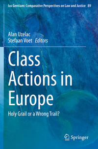 Vorderes Coverbild Class Actions in Europe