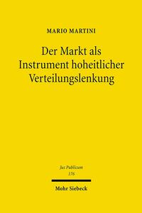 Vorderes Coverbild Der Markt als Instrument hoheitlicher Verteilungslenkung