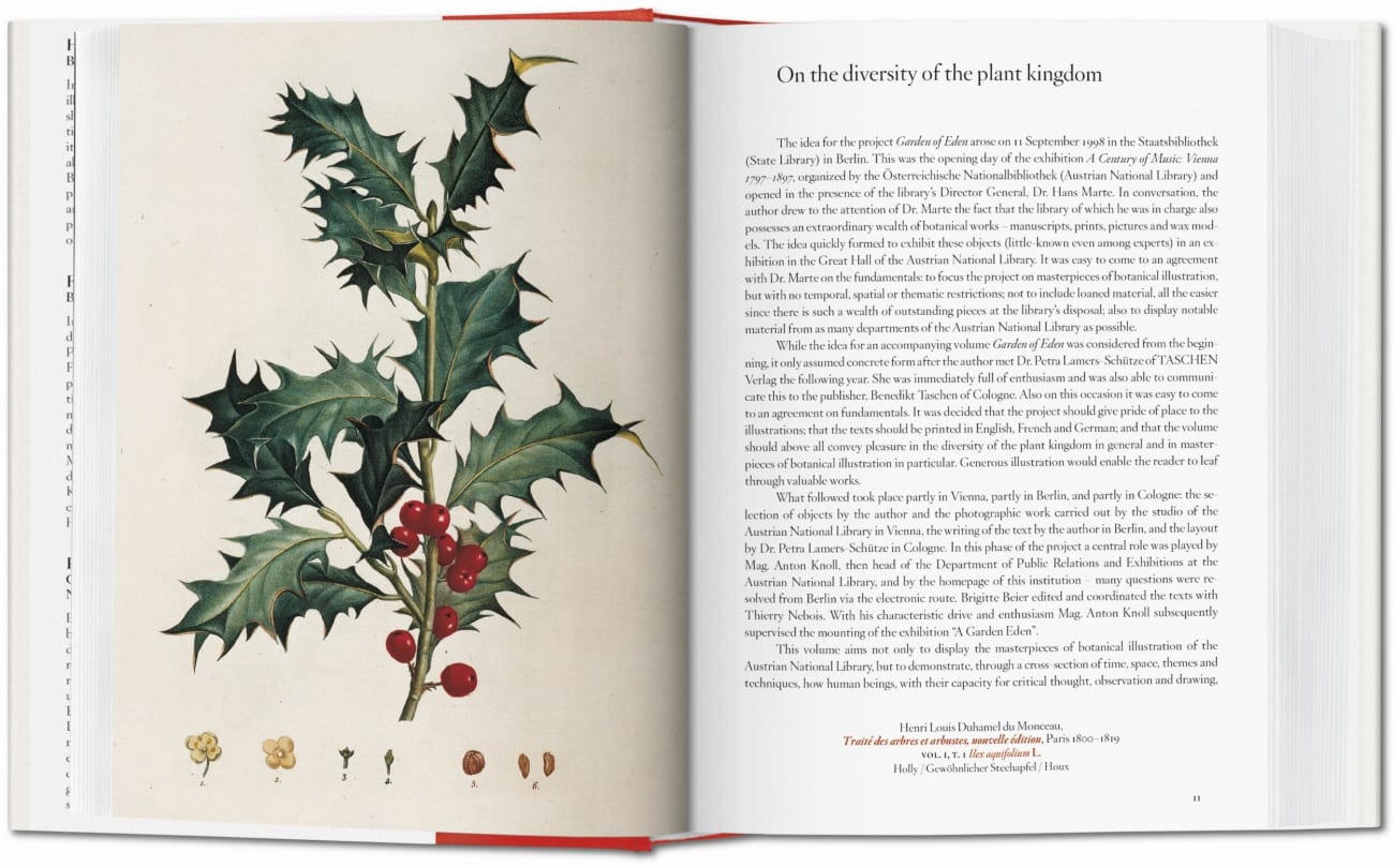 Beispielinhalt (Bild) A Garden Eden. Masterpieces of Botanical Illustration. 45th Ed.