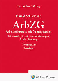 Vorderes Coverbild ArbZG - Kommentar