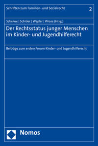 Vorderes Coverbild Der Rechtsstatus junger Menschen im Kinder- und Jugendhilferecht