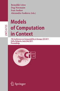 Vorderes Coverbild Models of Computation in Context