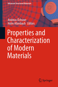 Vorderes Coverbild Properties and Characterization of Modern Materials