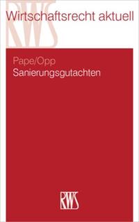 Vorderes Coverbild Sanierungsgutachten