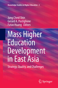 Vorderes Coverbild Mass Higher Education Development in East Asia