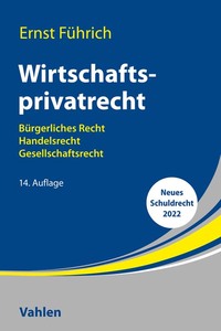 Vorderes Coverbild Wirtschaftsprivatrecht