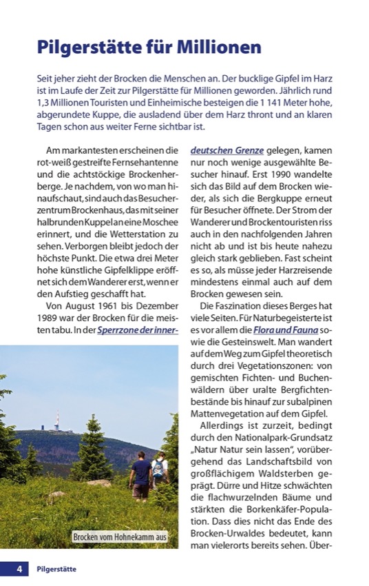 Beispielinhalt (Bild) Der Brocken