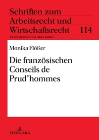 Vorderes Coverbild Die französischen Conseils de Prud'hommes