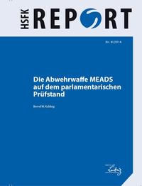Vorderes Coverbild Die Abwehrwaffe MEADS auf dem parlamentarischen Prüfstand