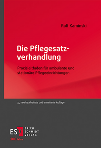 Vorderes Coverbild Die Pflegesatzverhandlung