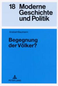 Vorderes Coverbild Begegnung der Völker?