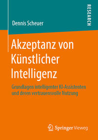 Vorderes Coverbild Akzeptanz von Ku¨nstlicher Intelligenz