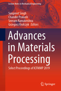 Vorderes Coverbild Advances in Materials Processing