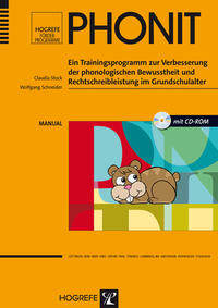 Vorderes Coverbild PHONIT: Ein Trainingsprogramm zur Verbesserung der phonologischen Bewusstheit und Rechtschreibleistung im Grundschulalter