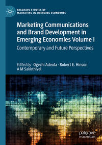 Vorderes Coverbild Marketing Communications and Brand Development in Emerging Economies Volume I
