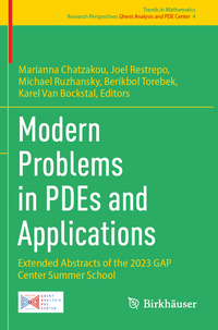 Vorderes Coverbild Modern Problems in PDEs and Applications