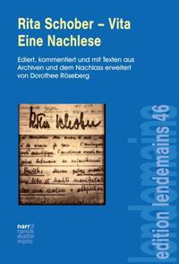 Vorderes Coverbild Rita Schober - Vita. Eine Nachlese