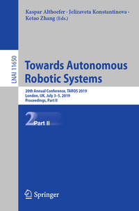 Vorderes Coverbild Towards Autonomous Robotic Systems