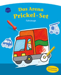 Vorderes Coverbild Das Arena Prickel-Set. Fahrzeuge