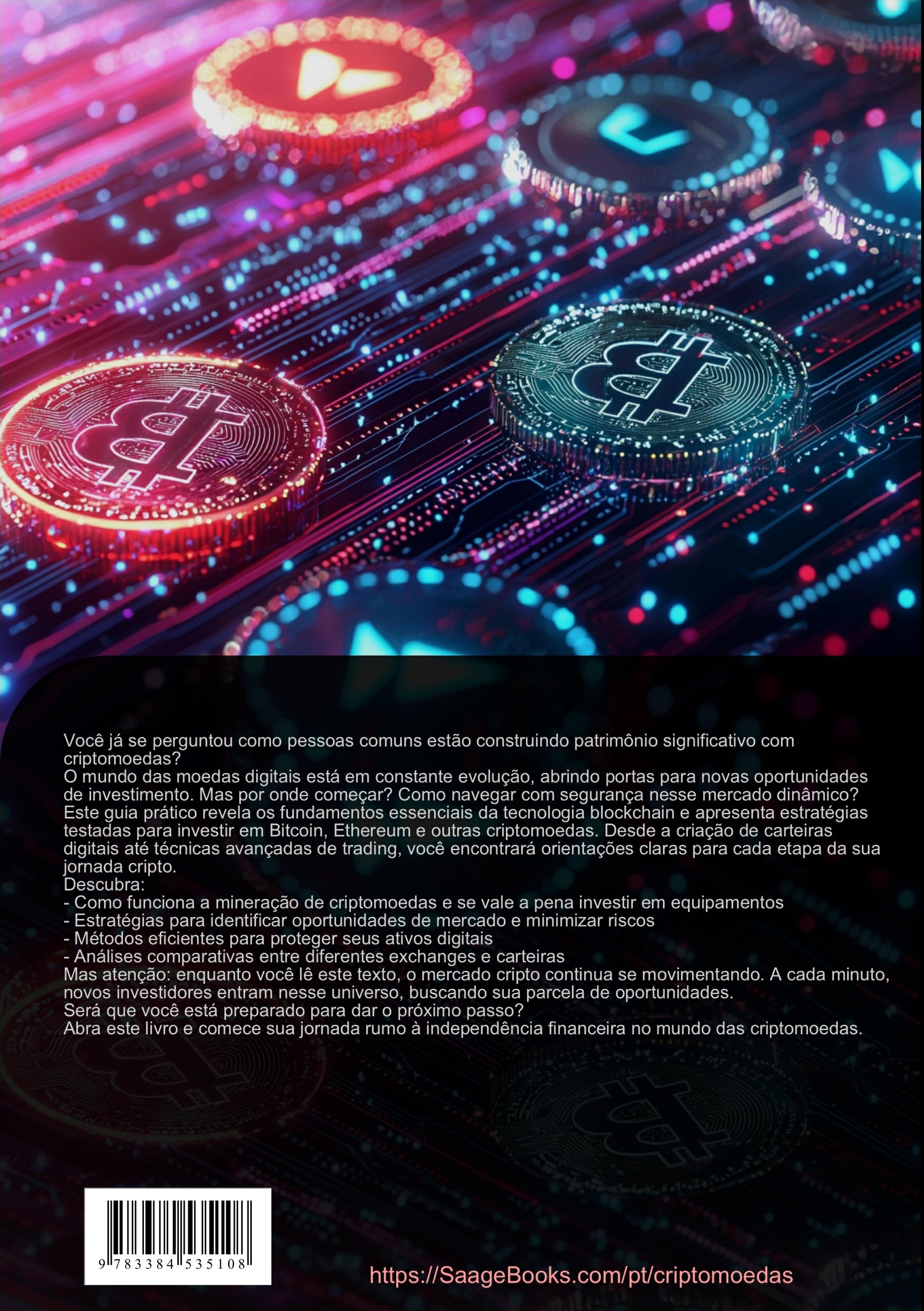Rückseitencover Criptomoedas: Guia Completo de Blockchain, Bitcoin e Investimentos Digitais
