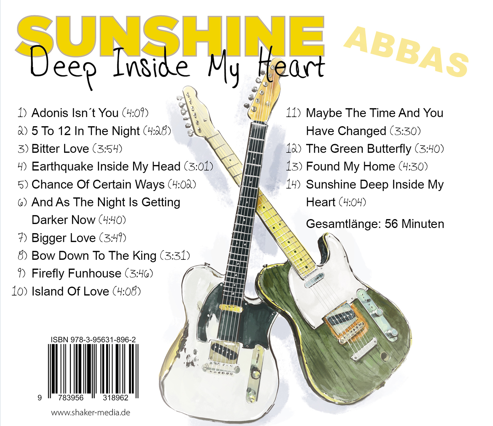 Rückseitencover Sunshine Deep Inside My Heart