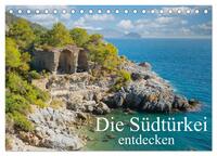 Vorderes Coverbild Die Südtürkei entdecken (Tischkalender 2025 DIN A5 quer), CALVENDO Monatskalender