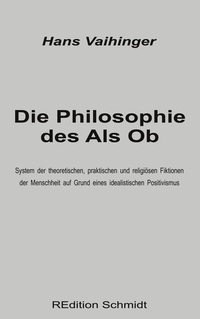 Vorderes Coverbild Die Philosophie des Als Ob