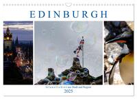 Vorderes Coverbild EDINBURGH. Glanzlichter aus Stadt und Region. (Wandkalender 2025 DIN A3 quer), CALVENDO Monatskalender