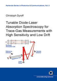 Vorderes Coverbild Tunable diode-laser absorption spectroscopy for trace-gas measurements with high sensitivity and low drift