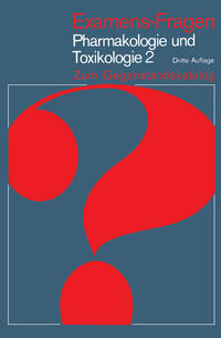 Vorderes Coverbild Pharmakologie und Toxikologie