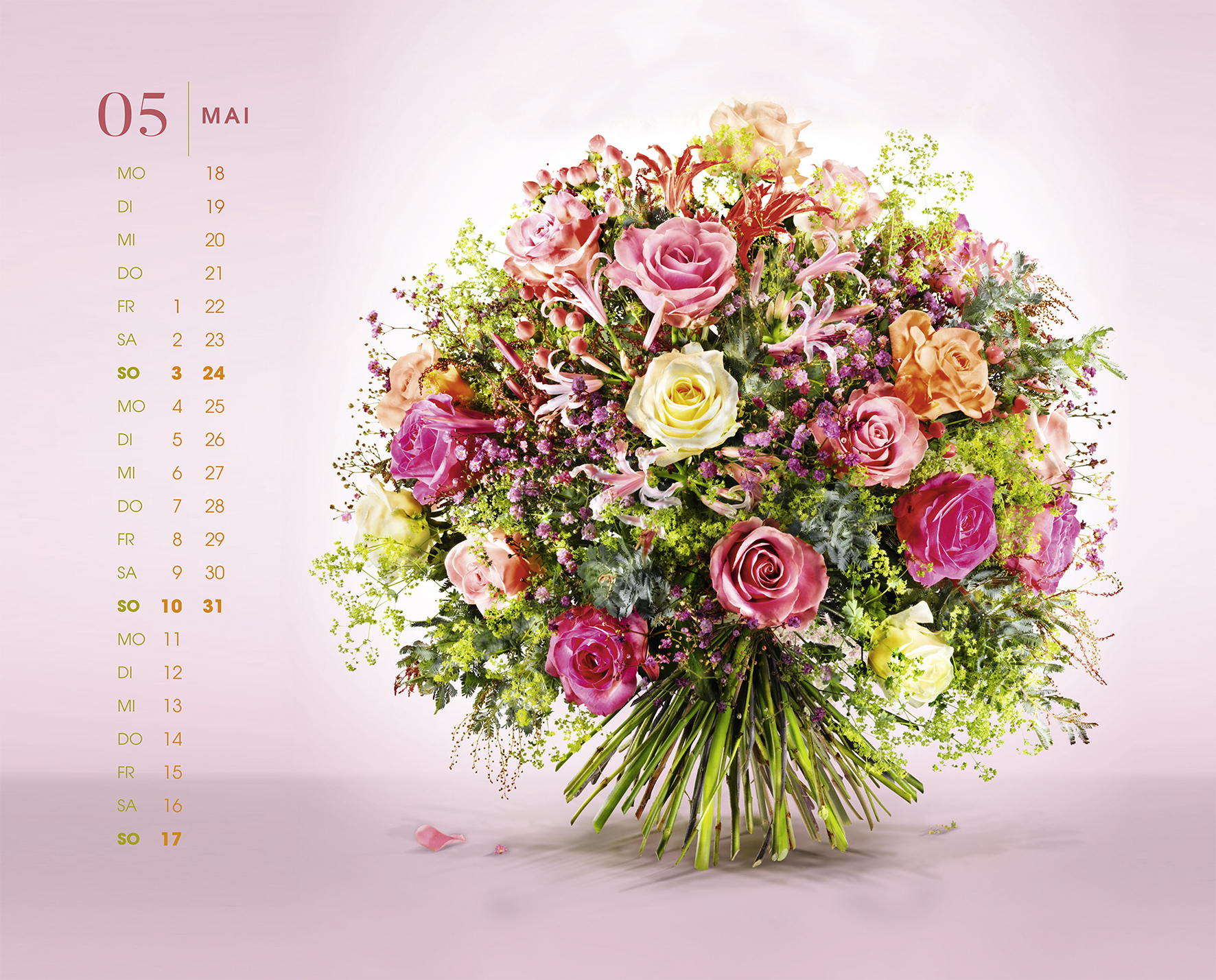 Beispielinhalt (Bild) Blumen-Meisterwerke 2021