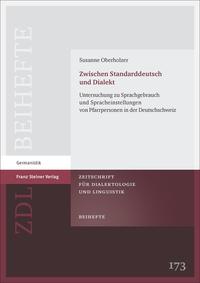 Vorderes Coverbild Zwischen Standarddeutsch und Dialekt