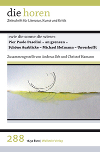 Vorderes Coverbild »wie die sonne die wiese«