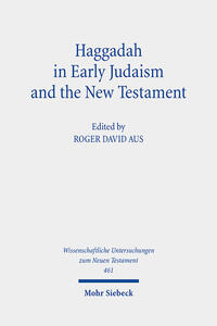 Vorderes Coverbild Haggadah in Early Judaism and the New Testament