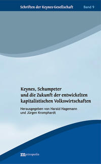 Vorderes Coverbild Keynes, Schumpeter und die Zukunft der entwickelten kapitalistischen Volkswirtschaften