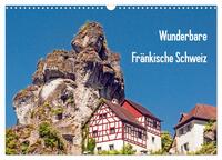 Vorderes Coverbild Wunderbare Fränkische Schweiz (Wandkalender 2025 DIN A3 quer), CALVENDO Monatskalender