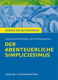 Vorderes Coverbild Der abenteuerliche Simplicissimus von Hans Jakob Christoph von Grimmelshausen.