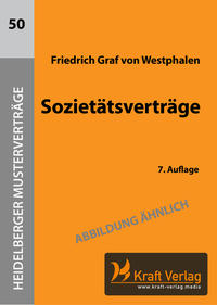 Vorderes Coverbild Sozietätsverträge