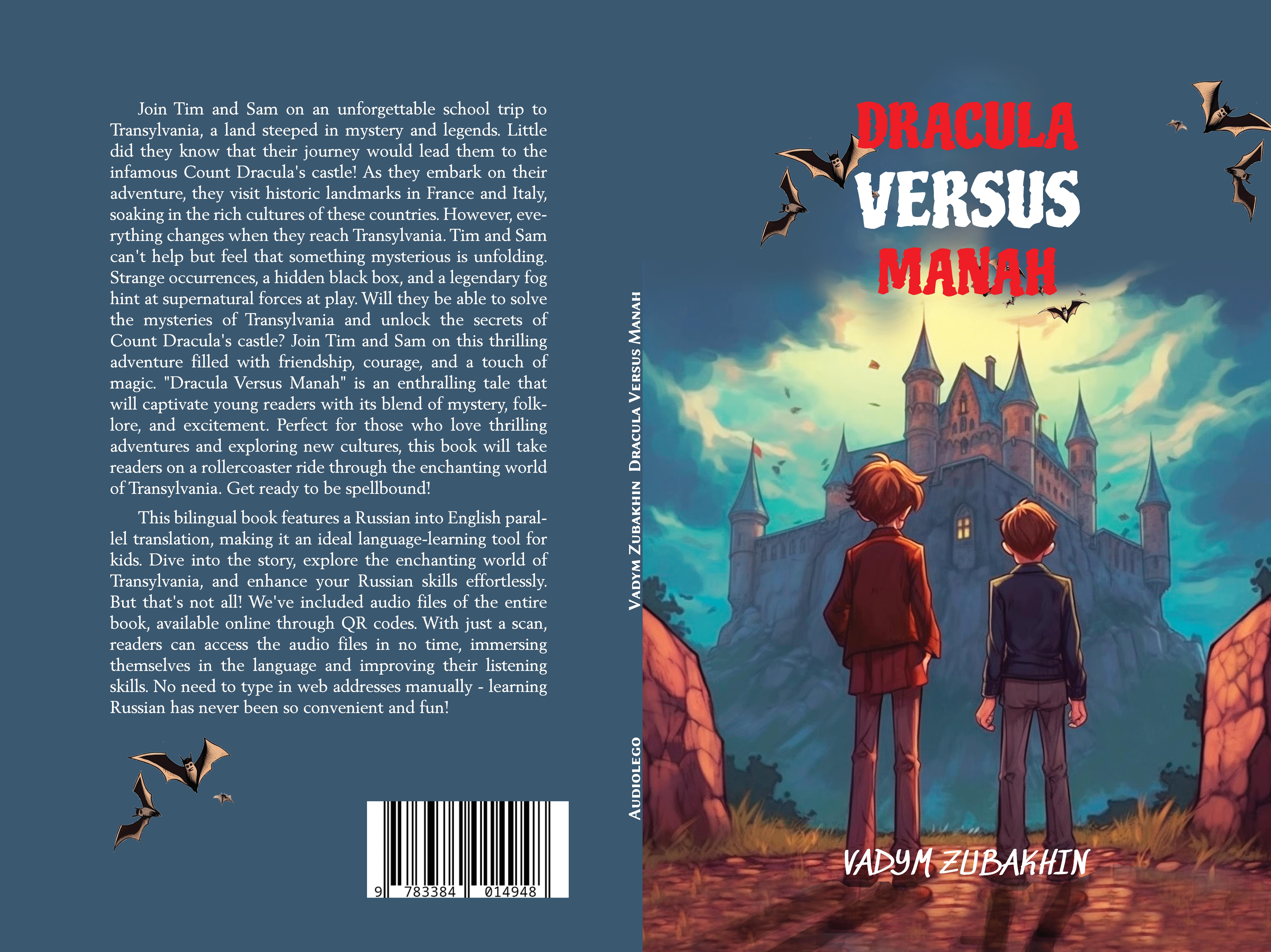 Gesamtes Coverbild Learn Russian with Dracula Versus Manah