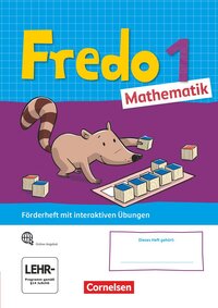 Vorderes Coverbild Fredo - Mathematik - Ausgabe A - 2021 - 1. Schuljahr