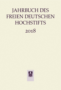 Vorderes Coverbild Jahrbuch des Freien Deutschen Hochstifts 2018
