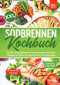 Vorderes Coverbild XXL Sodbrennen Kochbuch